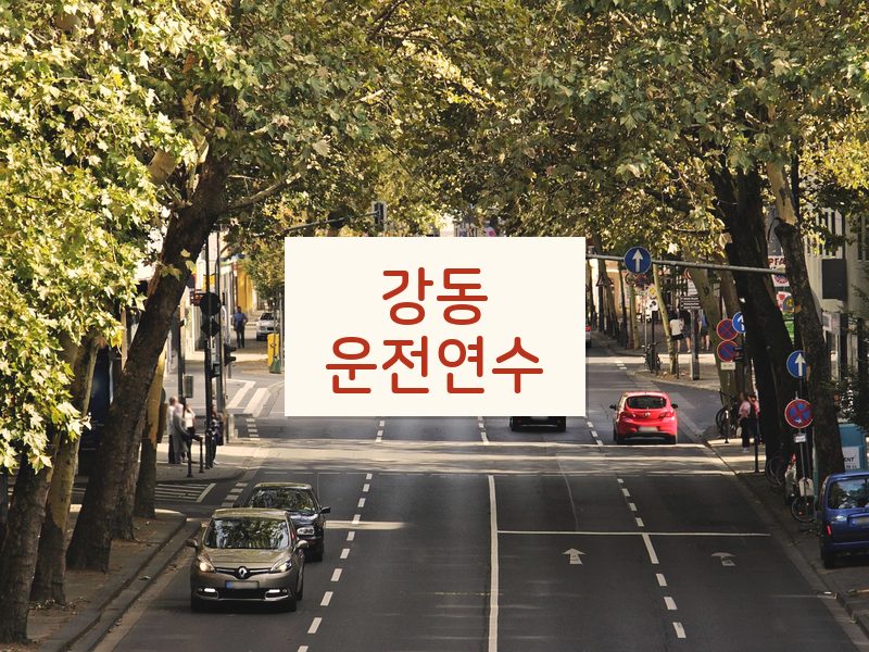 강동운전연수 후기