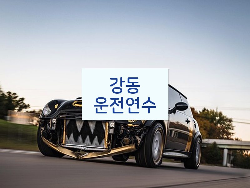 강동운전연수 후기