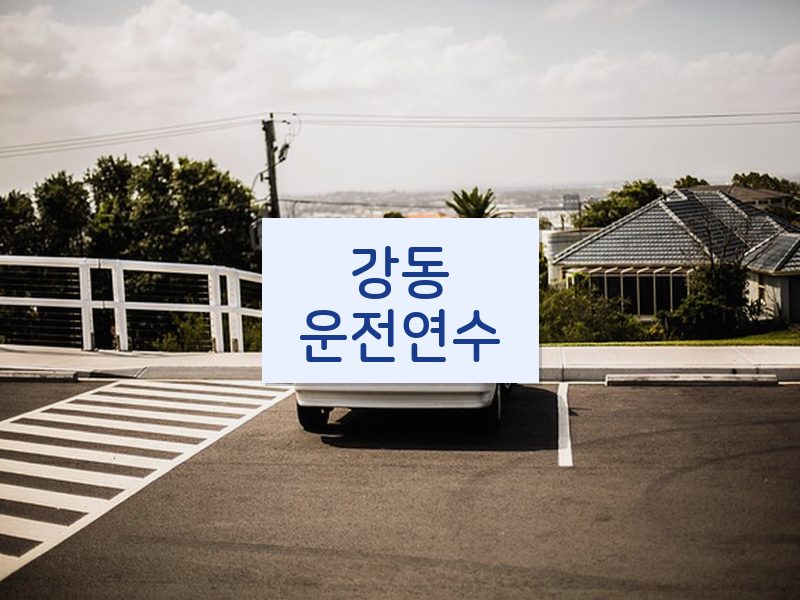강동운전연수 후기