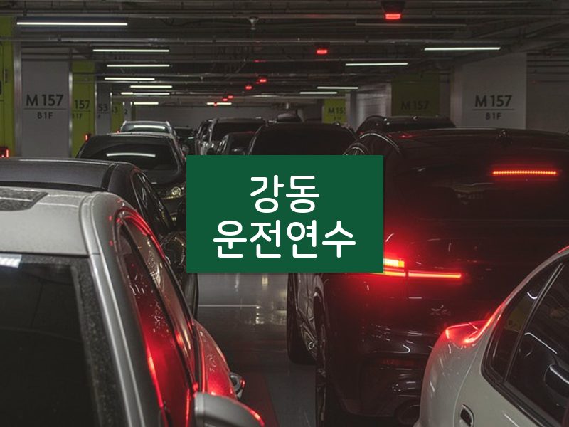 강동운전연수 후기