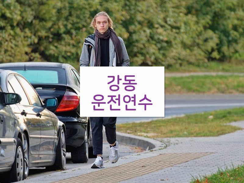 강동운전연수 후기