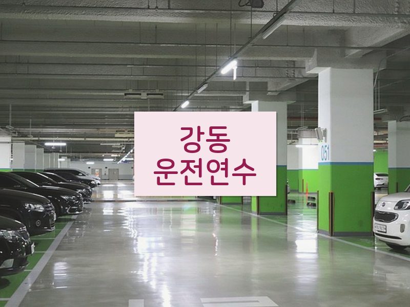 강동운전연수 후기