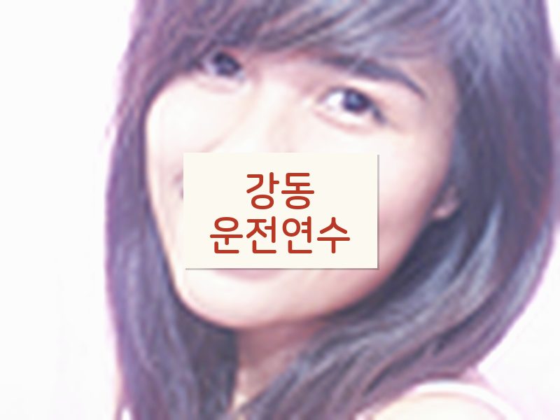 강동운전연수 후기