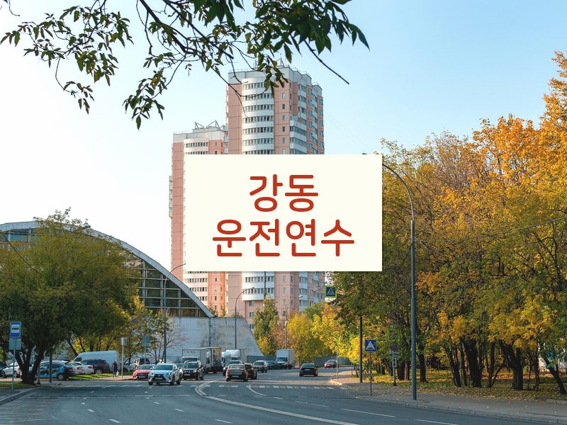 강동운전연수 후기