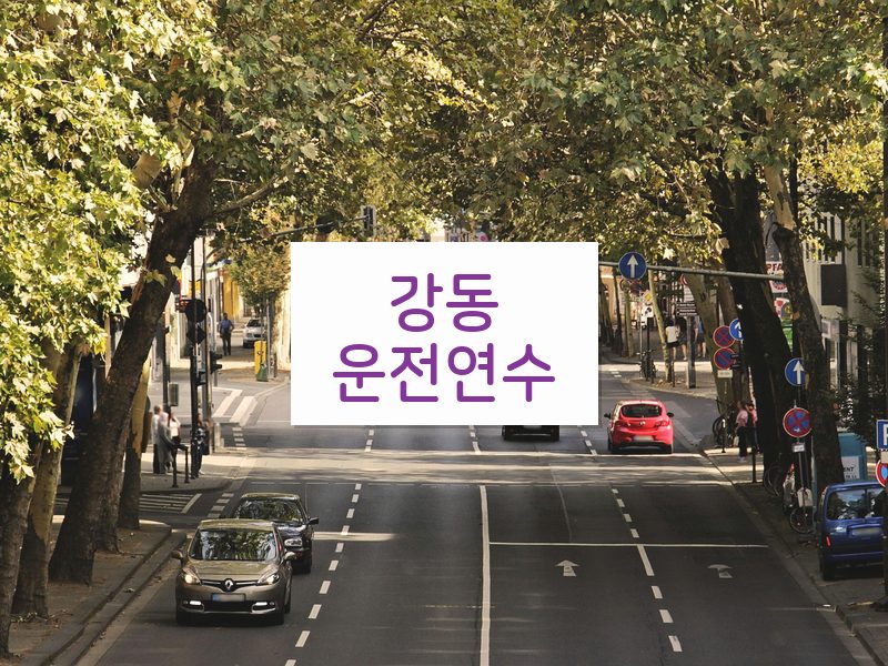 강동운전연수 후기