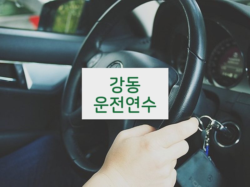 강동운전연수 후기