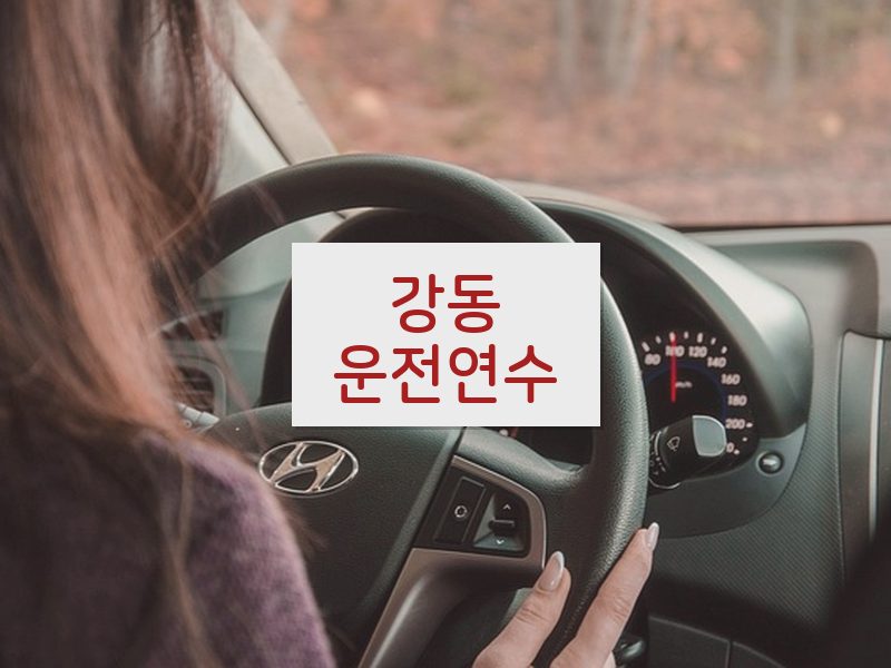 강동운전연수 후기