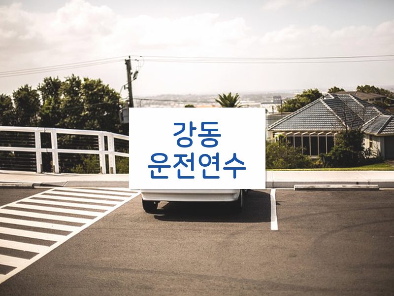 강동운전연수 후기