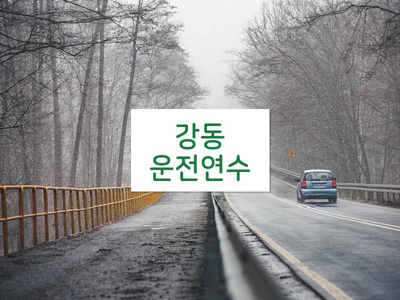 강동운전연수 후기