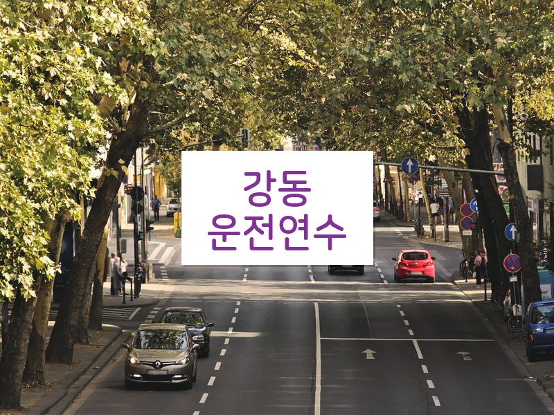 강동운전연수 후기
