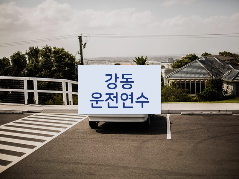 강동운전연수 후기