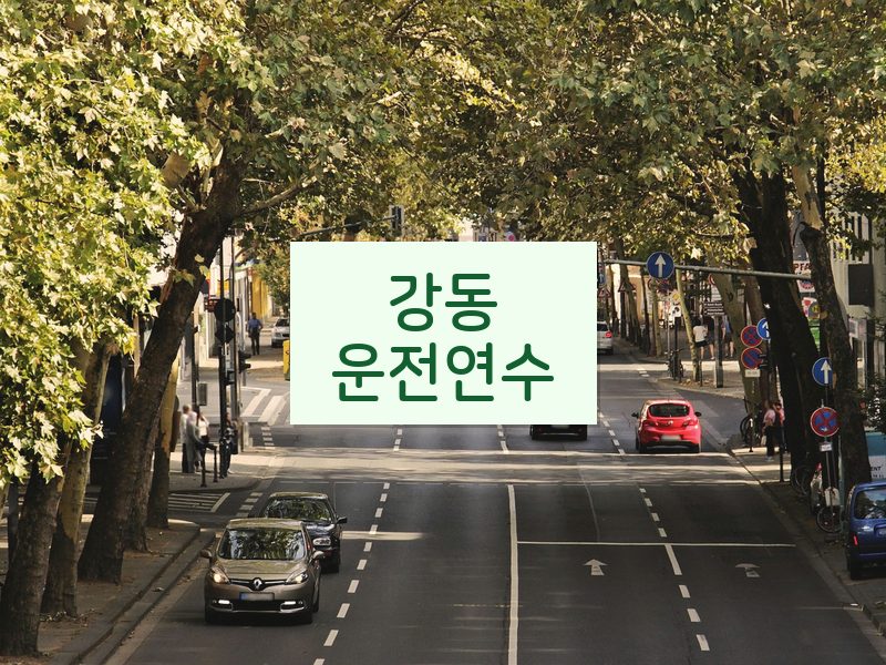 강동운전연수 후기