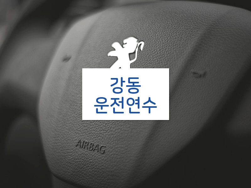 강동운전연수 후기