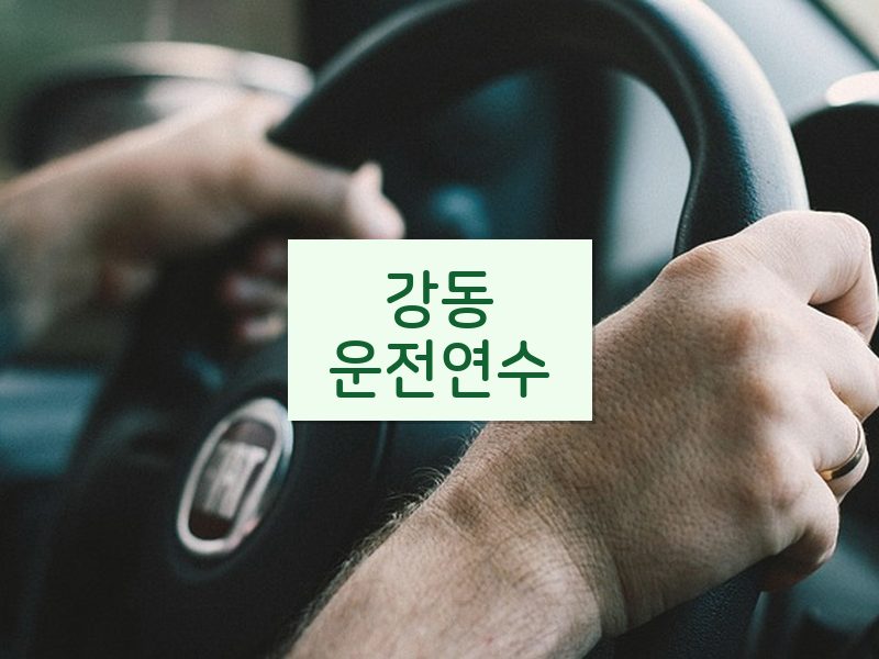 강동운전연수 후기