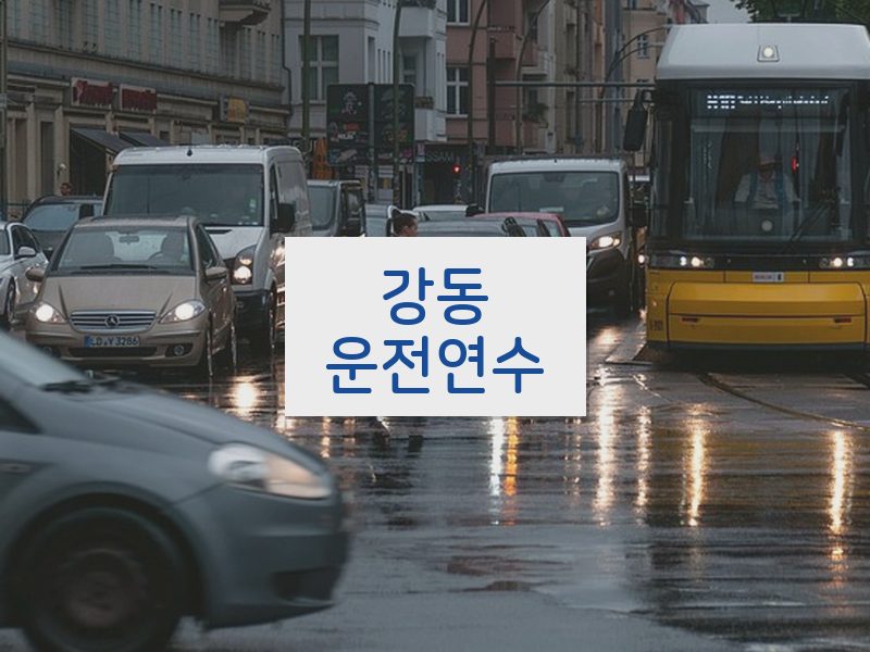 강동운전연수 후기