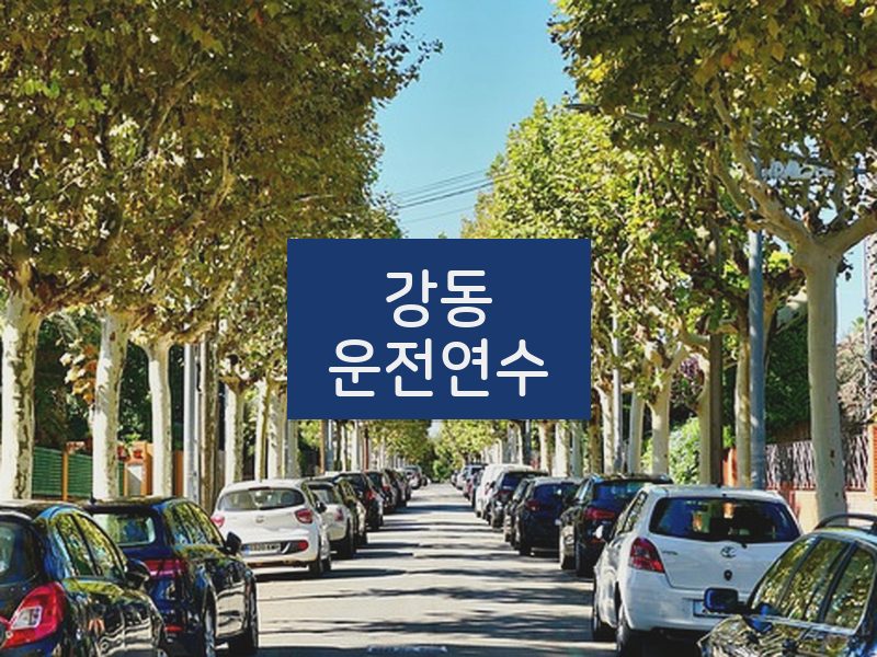 강동운전연수 후기