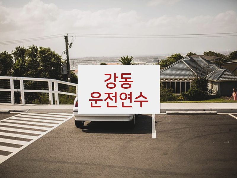강동운전연수 후기