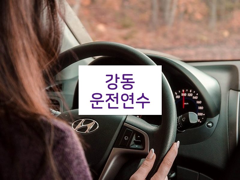 강동운전연수 후기