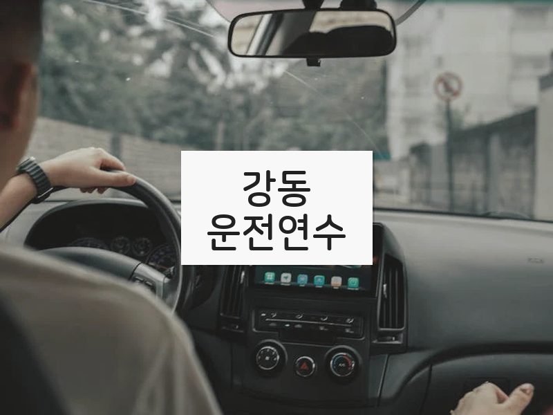 강동운전연수 후기