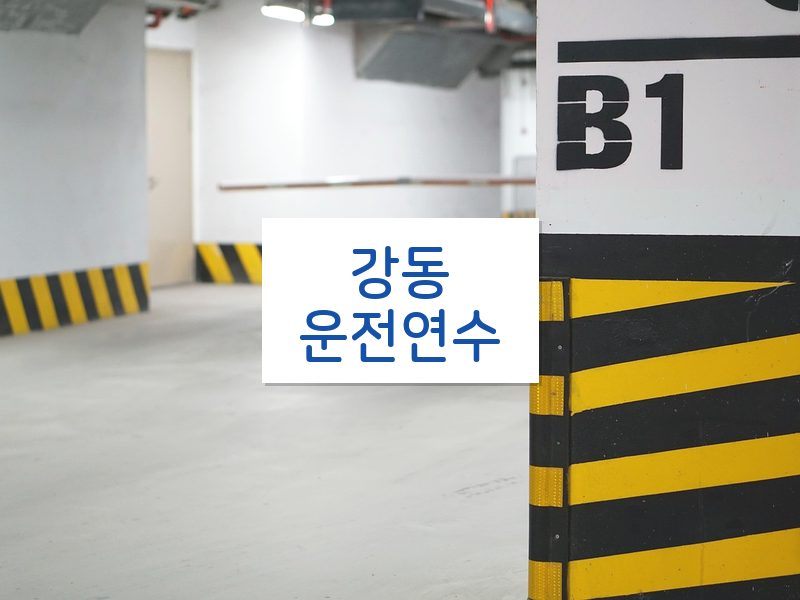 강동운전연수 후기
