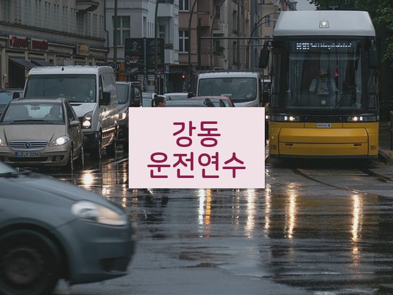 강동운전연수 후기