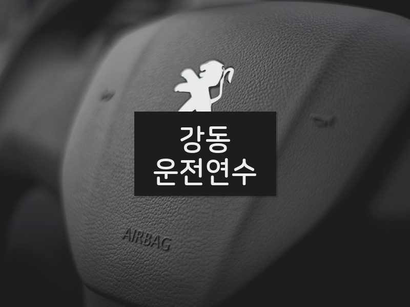 강동운전연수 후기