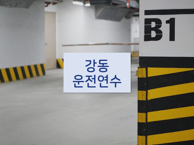 강동운전연수 후기