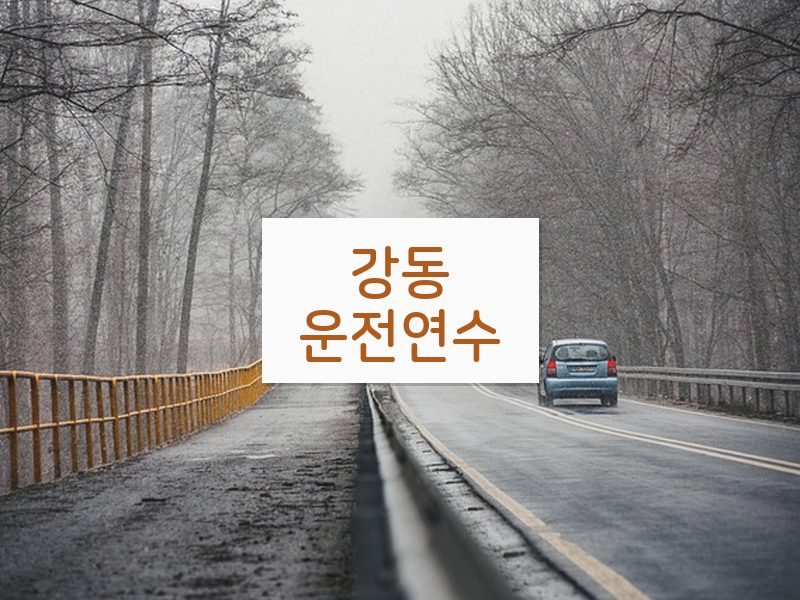 강동운전연수 후기