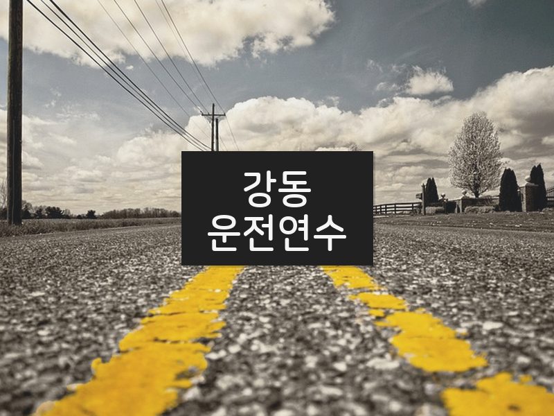 강동운전연수 후기