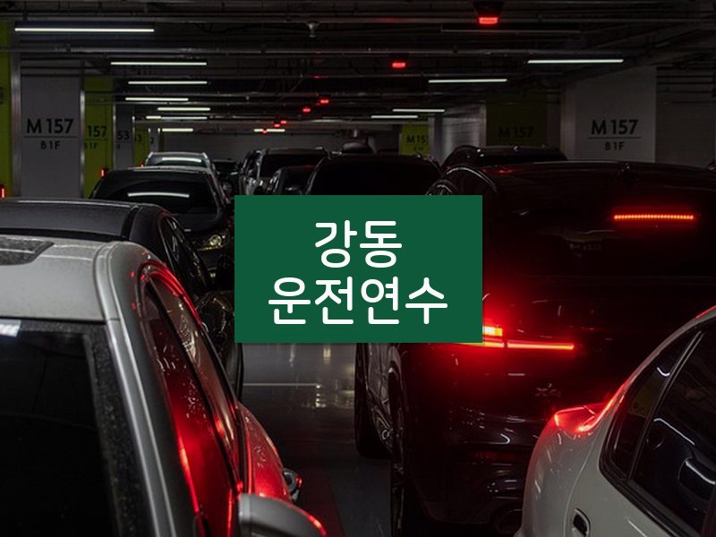 강동운전연수 후기