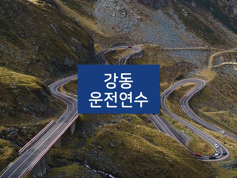 강동운전연수 후기