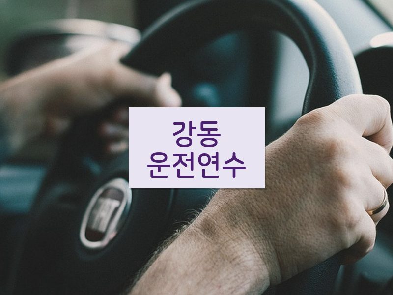 강동운전연수 후기