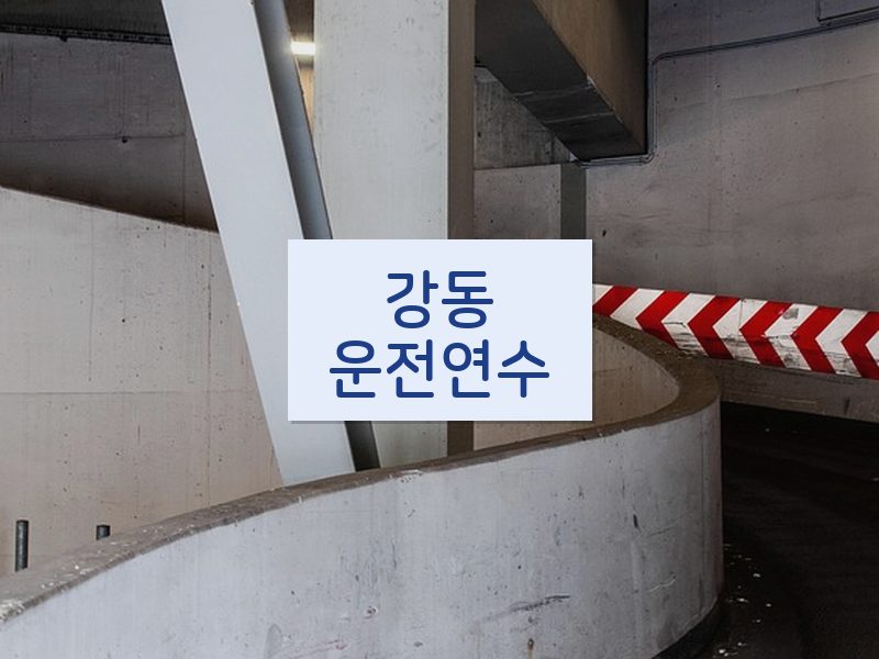 강동운전연수 후기