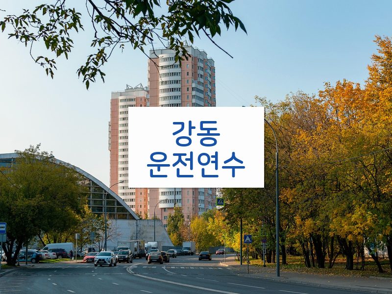 강동운전연수 후기