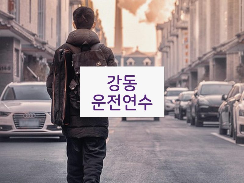 강동운전연수 후기