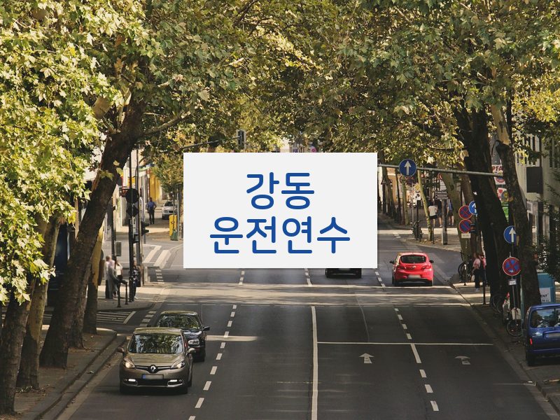 강동운전연수 후기
