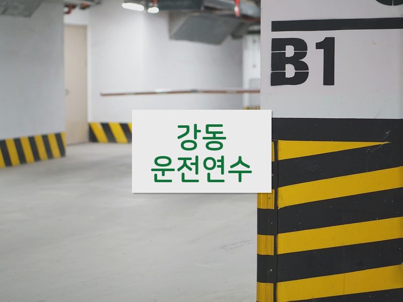 강동운전연수 후기