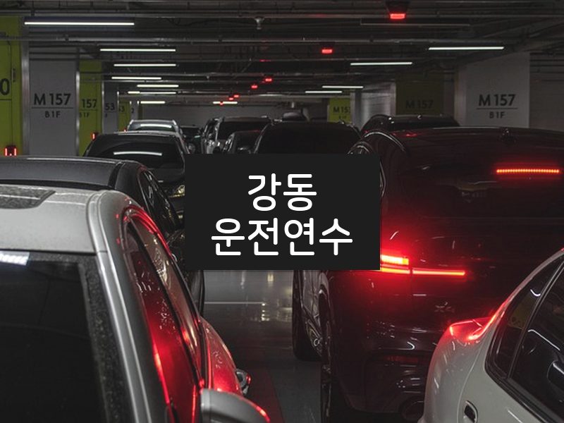 강동운전연수 후기