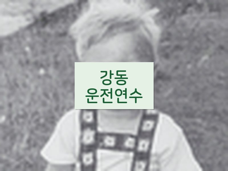 강동운전연수 후기